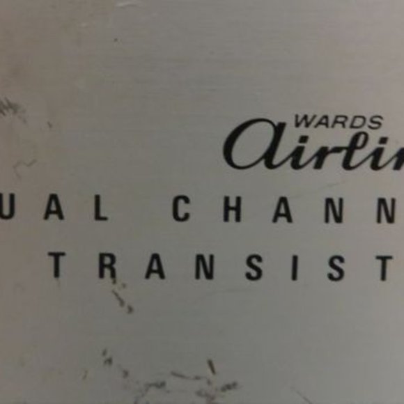 Wards Airline Dual Channel 11 Transistor Vintage Walkie Talkie Model GEN576A - Picture 5 of 6
